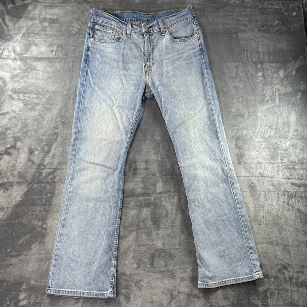 Levi's 527 Boot Cut Jeans Mens Size 31x30 Blue Denim Medium Wash Cotton Cowboy
